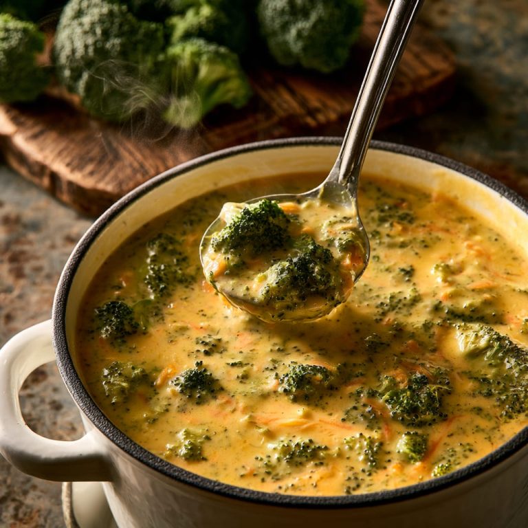 Broccoli Cheddar Soup That Tastes Pure Comfort