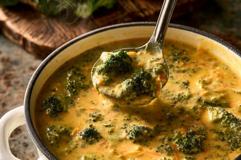 Broccoli Cheddar Soup That Tastes Pure Comfort