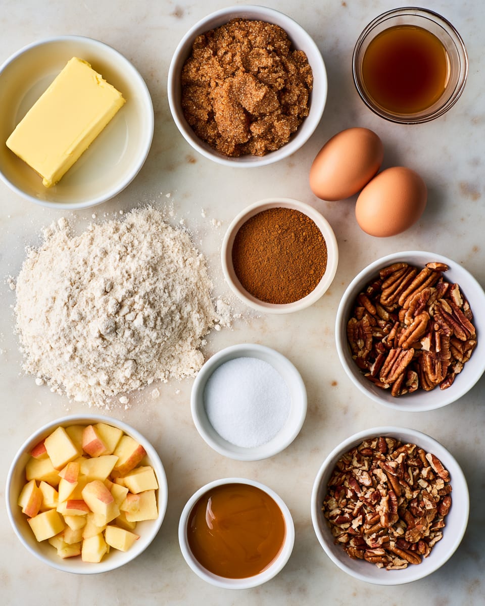 Ingredients for Caramel Apple Bar Bites for Your Next Party Spread