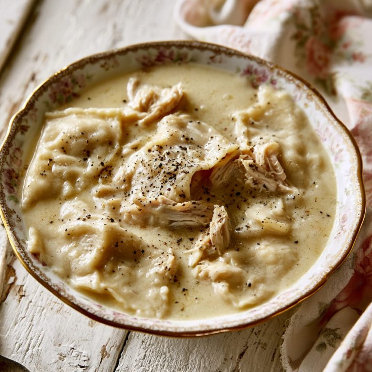 Copycat Cracker Barrel Chicken and Dumplings in One Pot