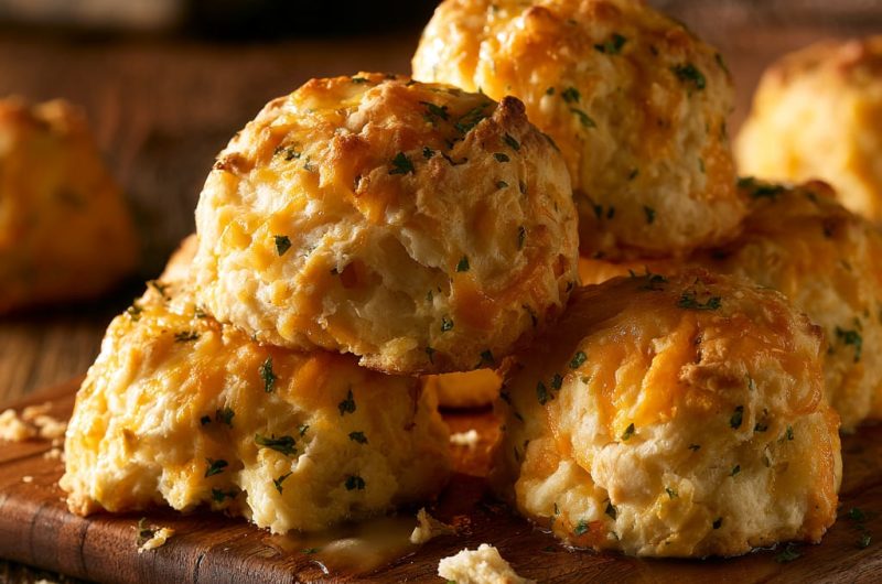 Copycat Red Lobster Biscuits with Garlic Butter Brush