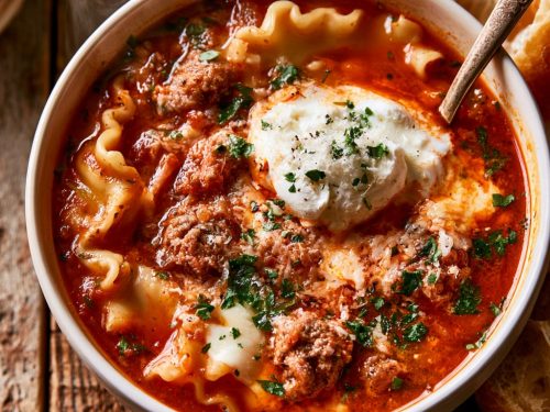 Cozy Lasagna Soup for the Soul, One-Pot Comfort