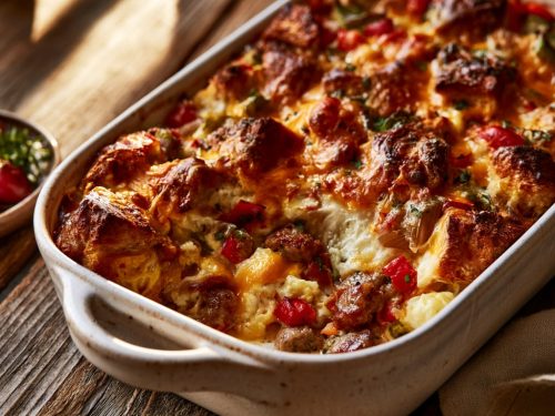 HOCO Brunch Casserole: Easy Overnight Breakfast Bake