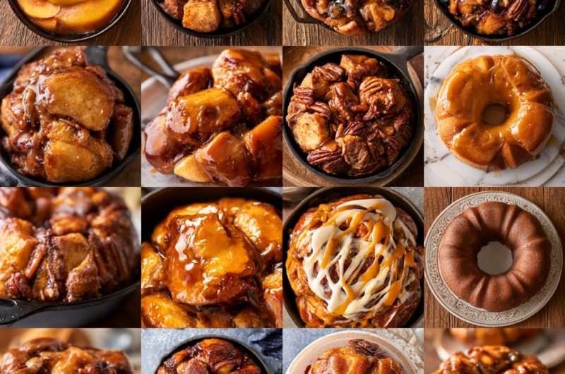 Homemade Monkey Bread Recipe with Gooey Cinnamon Sugar