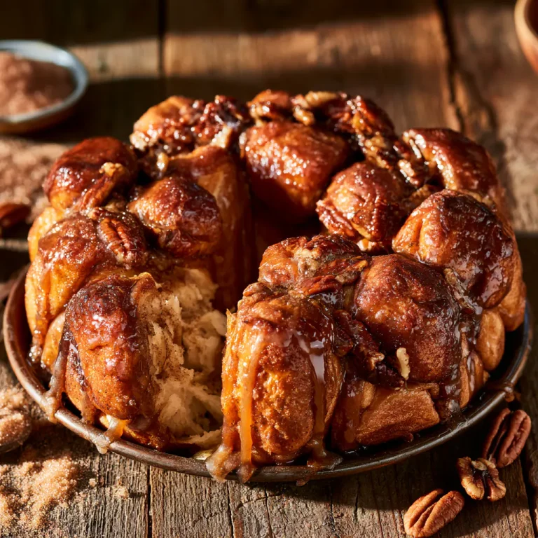 Homemade Monkey Bread Recipe with Gooey Cinnamon Sugar