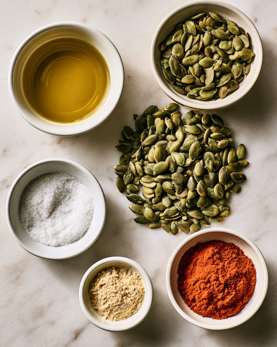 Ingredients for Roasted Pumpkin Seeds That Stay Perfectly Crunchy