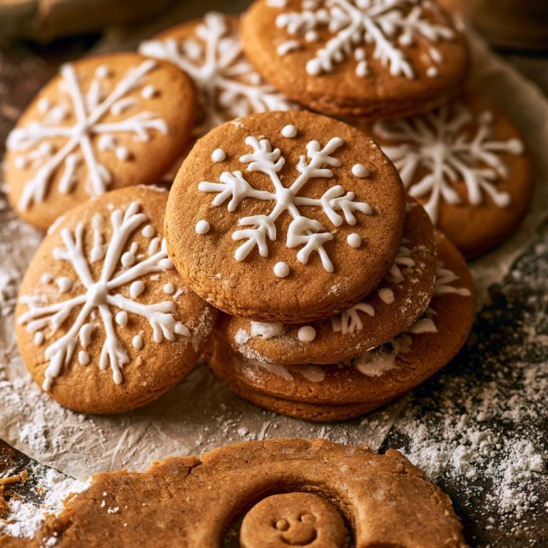 Soft Gingerbread Cookies That Stay Chewy for Days