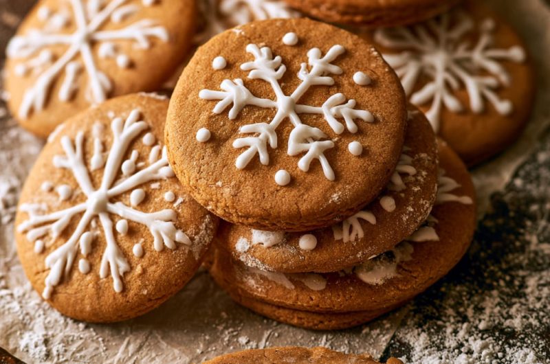 Soft Gingerbread Cookies That Stay Chewy for Days