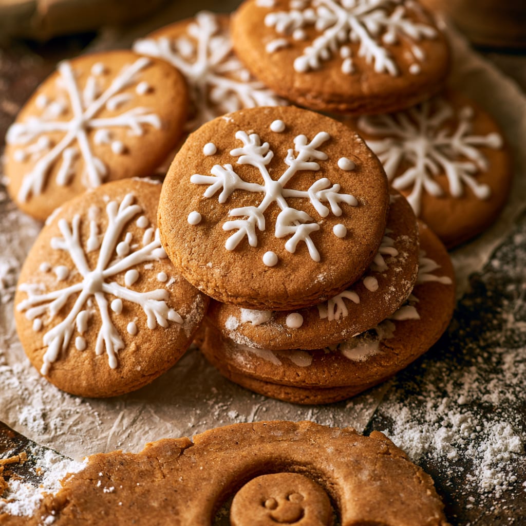 Soft Gingerbread Cookies That Stay Chewy for Days